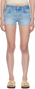 Синие шорты Le Cutoff FRAME
