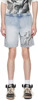 Синие шорты Lovesik Ksubi