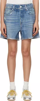 Синие шорты Miramar Terry для ходьбы rag & bone, Brooke