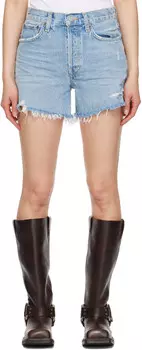 Синие шорты Parker Denim AGOLDE