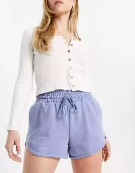 Синие шорты с декольте Abercrombie & Fitch