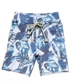 Синие шорты с принтом Midnight/ладонь Sol Angeles