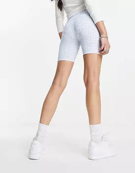 Синие шорты в клетку ellesse Azzolino