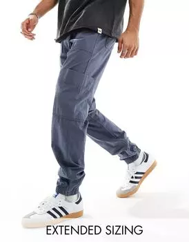 Синие спортивные брюки-карго ASOS DESIGN