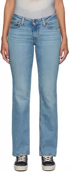 Синие супернизкие джинсы Bootcut Levi's, Crew look