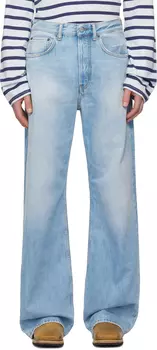 Синие свободные джинсы 2021M Acne Studios, светло-голубой