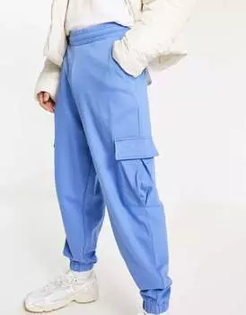 Синие свободные джоггеры ASOS
