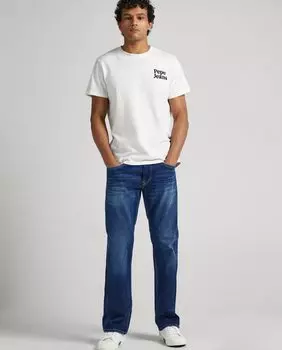 Синие свободные мужские джинсы Kingston Zip Pepe Jeans, синий