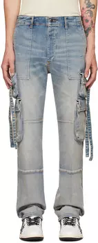 Синие тактические брюки-карго AMIRI