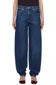 Синие узкие джинсы FRAME