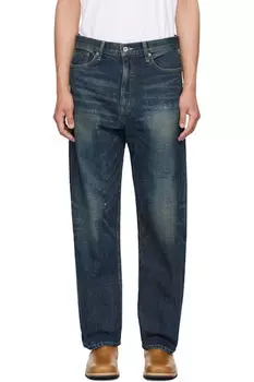 Синие выбеленные джинсы DP Basic Neighborhood