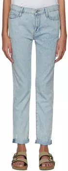 Синие выцветшие джинсы FRAME