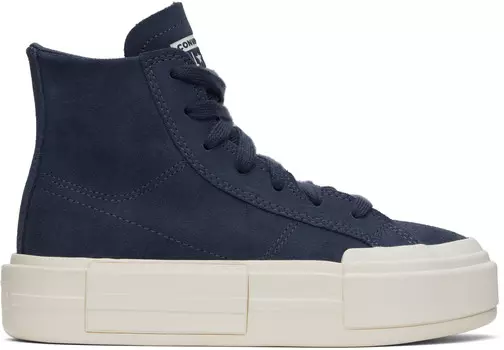 Синие замшевые высокие кроссовки Chuck Taylor All Star Cruise Converse