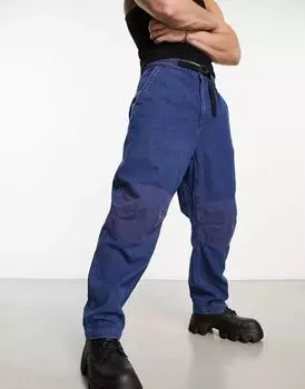 Синие зауженные брюки свободного кроя Carhartt WIP Alma