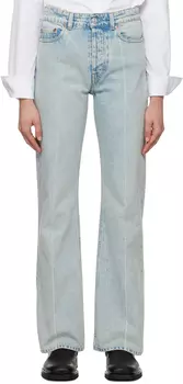 Синие зауженные джинсы Our Legacy