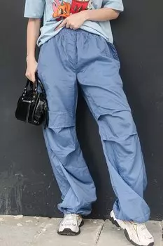 Синие женские брюки Parachute Jogger MG1726 MADMEXT