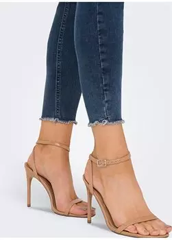 Синие женские джинсовые брюки скинни с высокой талией ONLBLUSH MID SK ANK RW REA422 NOOS Only, синий