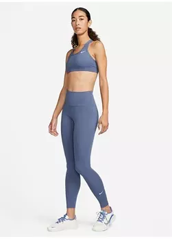 Синие женские леггинсы Nike