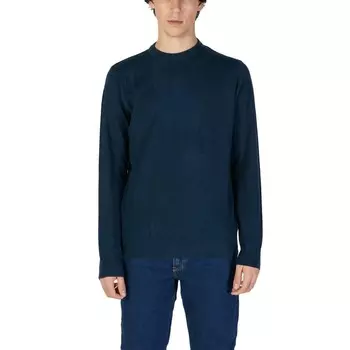 Синий акриловый свитер Gas