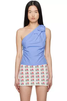 Синий бант-топ Ashley Williams