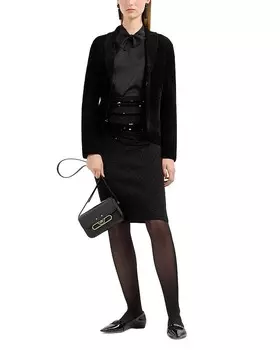 Синий блейзер Emporio Armani