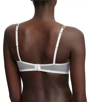 Синий бюстгальтер без подкладки Skarlett Enamored Balconette Skarlett Blue, белый