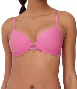 Синий бюстгальтер-трансформер Skarlett Goddess в форме футболки Skarlett Blue, розовый