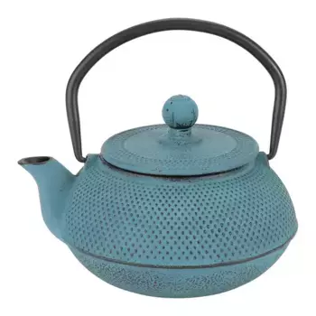 Синий чугунный чайник El Corte Ingls, синий