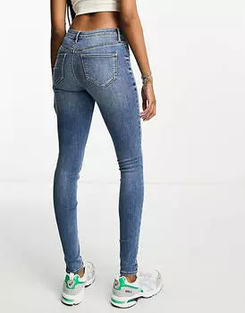 Синий цвет со средней посадкой River Island Molly