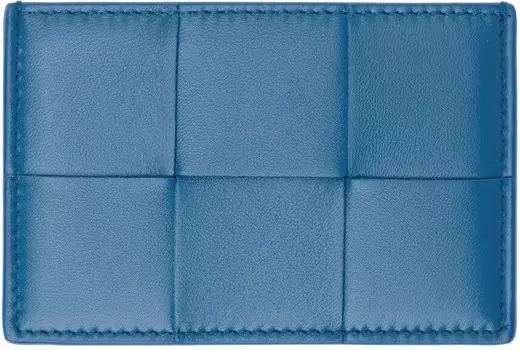 Синий держатель для кассеты Bottega Veneta, Deep pacific