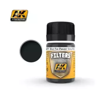 Синий для танковой техники серого цвета, Weathering (AK-Interactive)