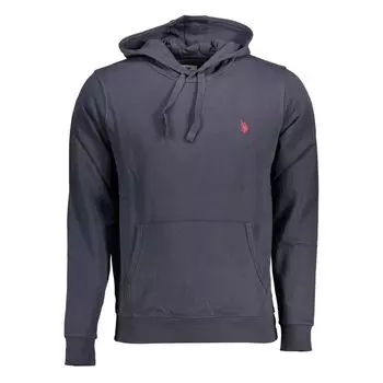 Синий хлопковый мужской свитер U.S. Polo Assn.
