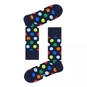Синий хлопковый носок Happy Socks