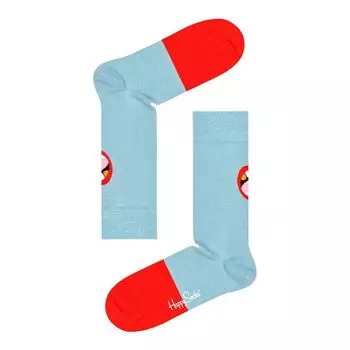Синий хлопковый носок Happy Socks