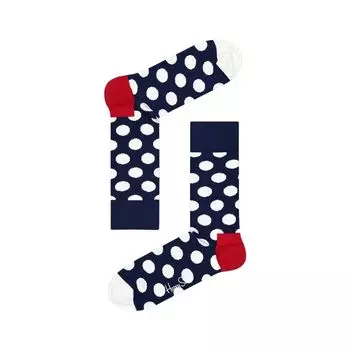 Синий хлопковый носок Happy Socks