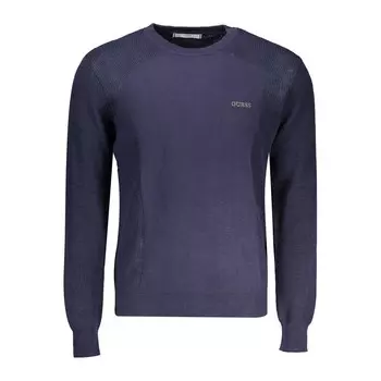 Синий хлопковый свитер Guess Shoes