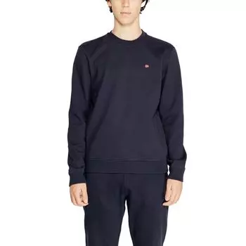 Синий хлопковый свитер Napapijri