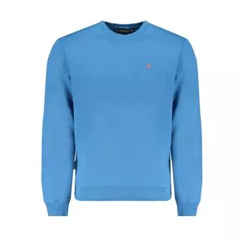 Синий хлопковый свитер Napapijri