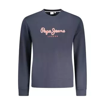 Синий хлопковый свитер Pepe Jeans