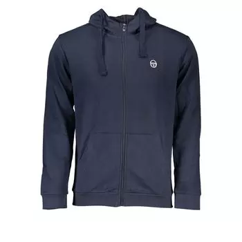 Синий хлопковый свитер Sergio Tacchini