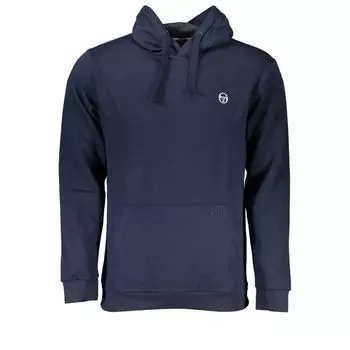 Синий хлопковый свитер Sergio Tacchini