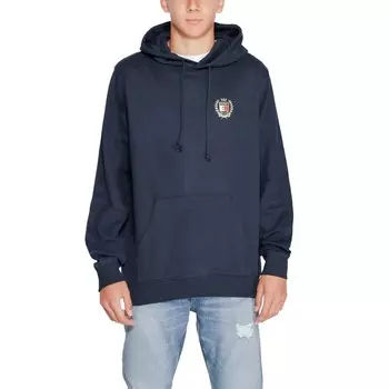 Синий хлопковый свитер Tommy Jeans