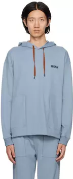 Синий худи Essential ZEGNA