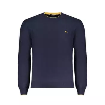 Синий кашемировый свитер Harmont & Blaine