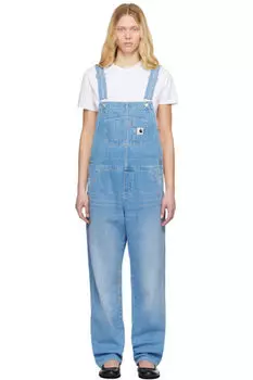 Синий комбинезон прямого кроя из денима Carhartt Work In Progress