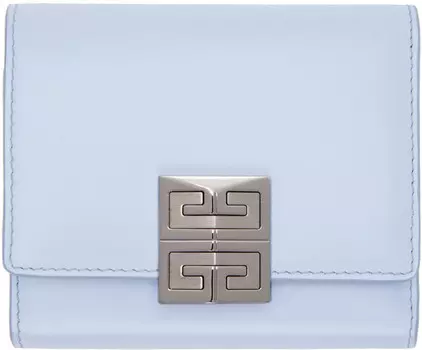 Синий кошелек 4G Trifold Givenchy