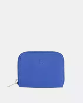 Синий кошелек Dudu для мужчин и женщин, небольшой кожаный карман на молнии, компактная визитница, синий