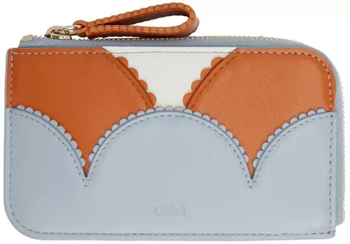 Синий кошелек Линда Chloé