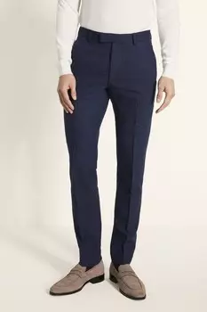 Синий костюм Donegal с приталенными брюками MOSS, синий