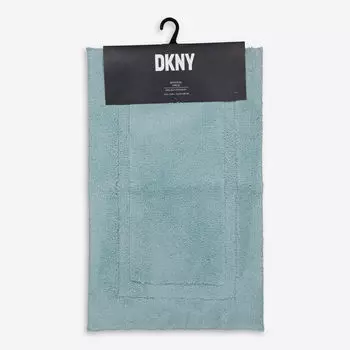 Синий коврик для ванной на нескользящей основе 53х86см DKNY